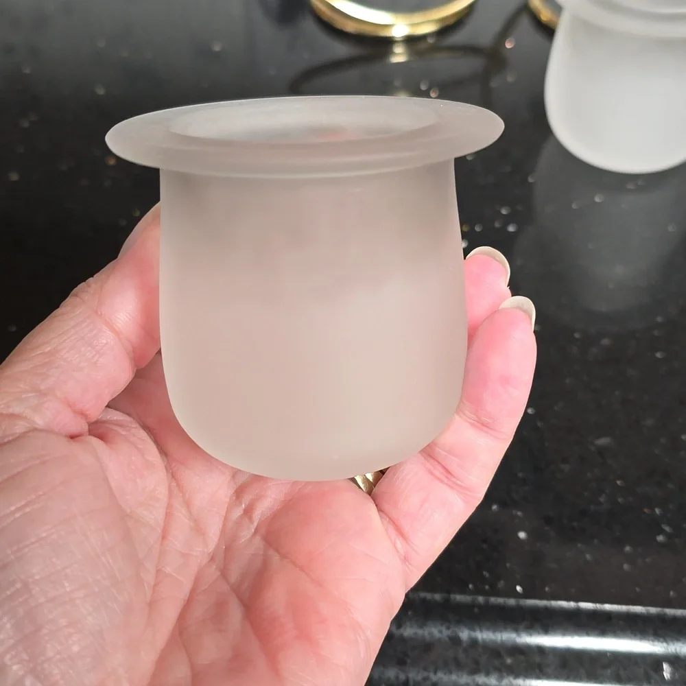Vintage. PartyLite Gemini Brass Candle Holder - Picture 5 of 5